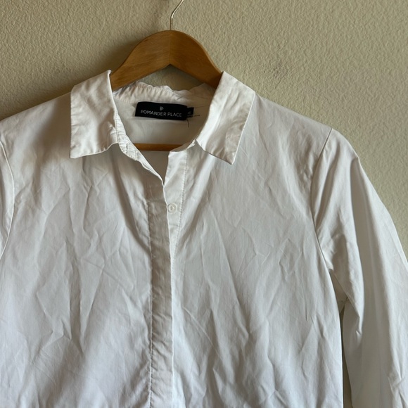 Tuckernuck Pomander Place Ella Collared Classic Mini Shirt Dress - Picture 5 of 13